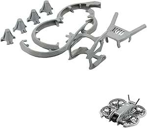 کیت ضد برخورد پرینت سه بعدی بسیار سبک سازگار با DJI Neo 2 – مجموعه حفاظت کامل گارد سپر گیمبال (گزینه 2: خاکستری)