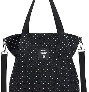 KALIDI کیف شانه زنانه بزرگ/کیف دستی کیف برزنتی کیف شانه ای خریدار کیف گاه به گاه دوره گردی کیف کراس بادی برای دفتر کار مدرسه سفر گشت و گذار خرید