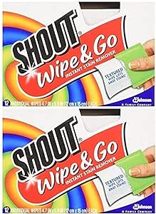 دستمال مرطوب شوت – بسته دستمال مرطوب لکه‌دار قابل حمل 2 عددی، تعداد 24 عدد دستمال مرطوب، چند رنگ