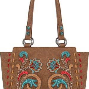 کیف دستی وسترن مونتانا برای زنان کیف دوزی شده شانه ای