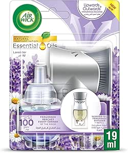 پخش کننده عطر روغن معطر Air Wick Plug-in با رایحه اسطوخودوس، 19 میلی لیتر