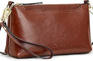 کیف های چرمی کراس بادی کتی برای زنان مد روز، کیف های شانه ای کوچک و کیف های دستی، کیف پول مچی کلاچ با 2 بند