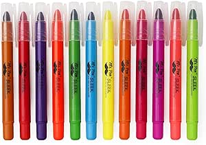 Mr. Pen- مجموعه هایلایتر 18 کامپیوتری، 6 رنگ هایلایتر ژل کتاب مقدس، رنگ های مختلف بدون خونریزی، 6 هایلایتر باریک، 2 هایلایتر پهن، 2 مداد برجسته، هایلایتر برای ژورنالینگ، نوار هایلایتر