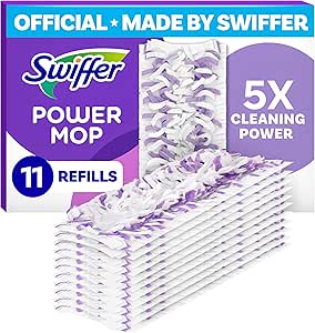 Swiffer PowerMop چند سطحی پد تمیز کردن کف برای تمیز کردن کف، 11 تعداد