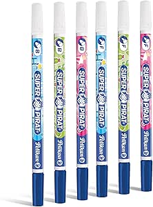 ست 6 پاک کن Pelikan Super-Pirate 850