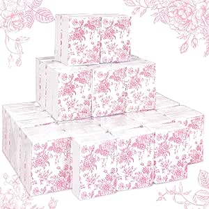 50 بسته دستمال کاغذی گل صورتی فله دستمال کاغذی با اندازه مسافرتی کوچک گل قدیمی دستمال کاغذی جیبی Chinoiserie Flower برای لوازم جشن عروسی