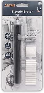 پاک کن برقی / لاستیک خودکار Artme – 22 عدد پر کردن مجدد (2.3 میلی متر و 5 میلی متر) – طرح، معماران، مهندسان و دانشجویان
