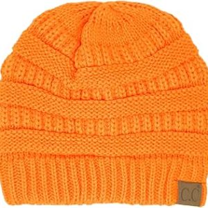 کلاه کلاه بافتنی نرم بافتنی زنانه C.C