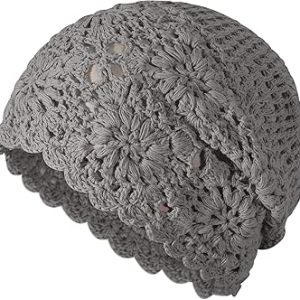 کلاه بافتنی تابستانی زنانه ZLYC کلاه قلاب بافی دست ساز