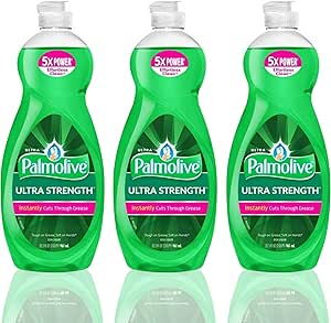 صابون ظرفشویی Palmolive Ultra Strength – 10 اونس (بسته 3 عددی)