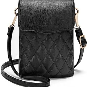 کیف‌های زنانه کراس‌بادی کوچک Marvolia – کیف‌پشت بادی چرمی وگان با جای کارت کیف کیف دستی کیف تلفن همراه کوچک