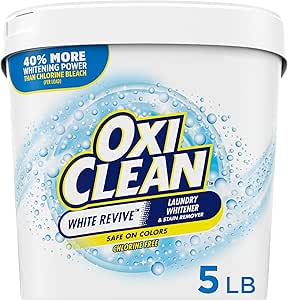 پاک کننده لکه سفید کننده لباسشویی OxiClean White Revive، 5 پوند