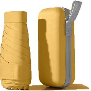 مینی چتر برای کیف، محافظ UPF 50+ UV – چتر کوچک مسافرتی سبک برای باران و آفتاب – چتر زنانه 5 تاشو کودکانه، چند رنگ