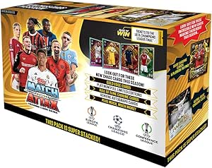 برترین های لیگ قهرمانان یوفا Match Attax 24/25 تجارت و بازی با ورق کلکسیونی (Flow Pack 40)