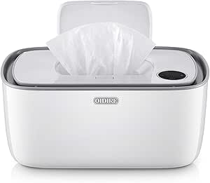 U HOOME Wipe Warmer، نگهدارنده دستمال مرطوب پوشک بچه بدون BPA با کنترل دقیق دما، گرمایش یکنواخت و سریع بالا، ظرفیت بزرگ، بی صدا برای نوزاد، گرمای عالی