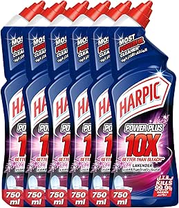 پاک کننده توالت هارپیک پاور پلاس، رایحه اسطوخودوس، 750 میلی لیتر در 6
