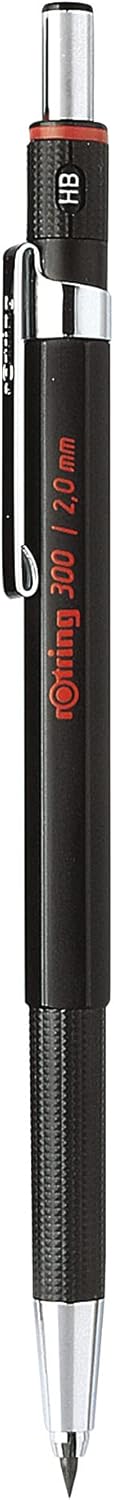 مداد مکانیکی Rotring 300 2.0mm - بشکه مشکی
