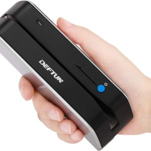 Deftun Bluetooth MSR-X6(BT) MSRX6BT کارت خوان نوار مغناطیسی رایتر رمزگذار کوچک قابل حمل