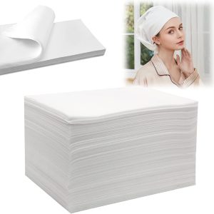 حوله یکبار مصرف ایتالیایی SWIFT 100×200 سانتی متر، حوله بزرگ یکبار مصرف نبافته، برای سالن، خشک کردن مو، سفید کننده سفید اسپا و حوله های بدنسازی