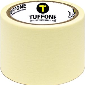 نوار ماسک TUFFONE | بسته بندی جعبه 3 اینچ در 40 یارد | کیف پستی | لوازم اداری | نوار کاغذی عمومی | نقاشی | برچسب زدن | علامت گذاری | باغبانی | آثار هنری | مدارس | استفاده صنعتی