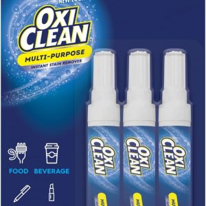 قلم پاک کننده لکه OxiClean برای لباس و پارچه – پاک کردن فوری لکه – بسته 3 عددی (بسته بندی ممکن است متفاوت باشد)