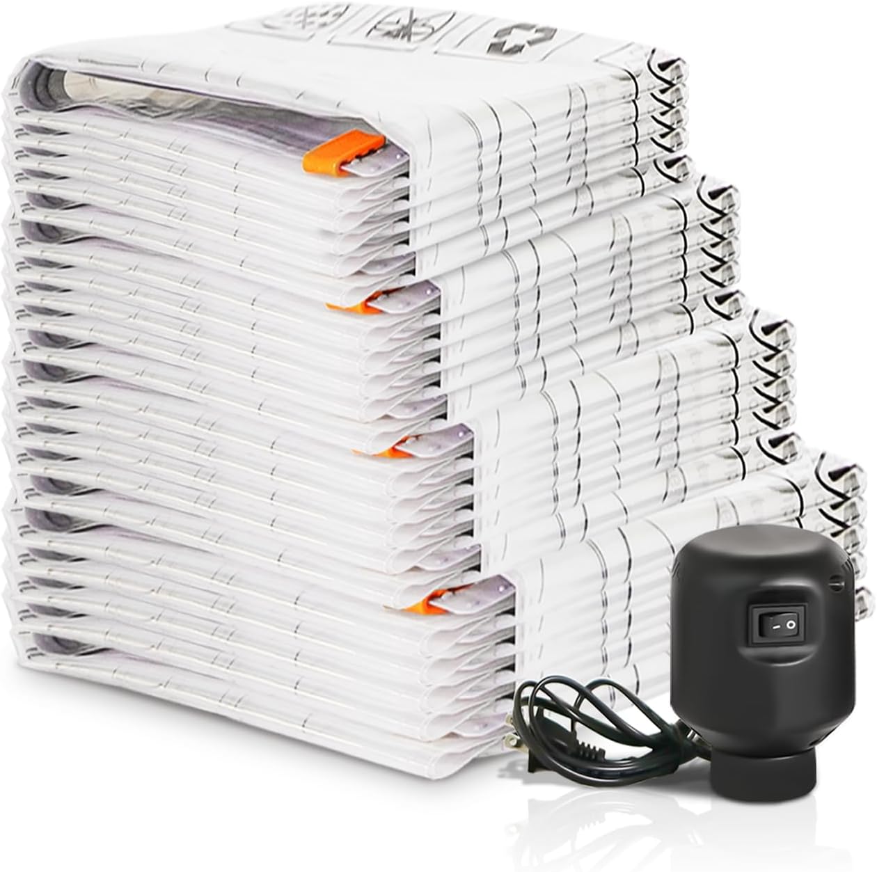 Wevac New Jumbo Vacuum Storage Bag 4Mix 20pcs YJS50