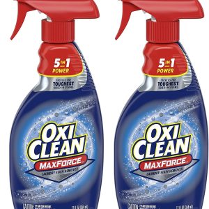 اسپری پاک کننده لکه لباسشویی قدرتمند OxiClean Max Force 5 in 1, 12 oz – 2 PK