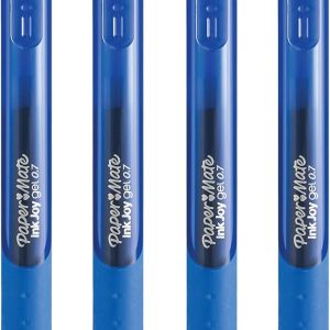 قلم های جمع شونده ژل Paper Mate InkJoy – 0.7 میلی متر نقطه متوسط ​​- جوهر آبی – بسته 4 عددی