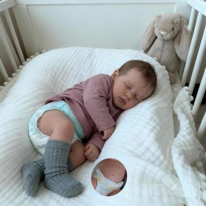 Anano Realistic Baby Doll Reborn Full Body Silicone – 20 inch Real Life Baby Dolls Silicone Full Body, Anatomically Correct Real Silicona Reborn Babys Girls, Babys Dolls Babys (معاصر)