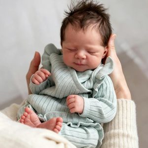 Zero Pam Reborn Baby Dolls 18 inch silicone Soft Baby Dolls بدن نرم خوابیدن عروسک نوزاد واقعی مانند یک نوزاد واقعی برای دختر هدیه پسر با لوازم جانبی تغذیه