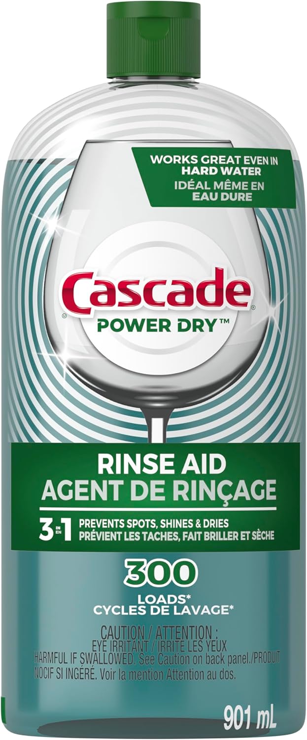 پلاتین کمک آبکشی Cascade، عامل شستشوی ماشین ظرفشویی، رایحه معمولی، 30.5 اونس