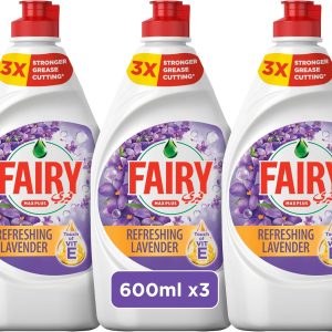 مایع ظرفشویی پری، اسطوخودوس طراوت کننده، 3×600 میلی لیتر