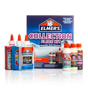کیت اسلایم کالکشن المر | لوازم شامل Glow In The Dark Magical Liquid Slime Activator Metallic Magical Liquid Confetti چسب شفاف متالیک چسب شفاف 6 تعداد