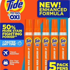 لکهبر فوری Tide to Go، چوب 338 اونسی 5 در یک بسته فروخته شده به عنوان یک بسته