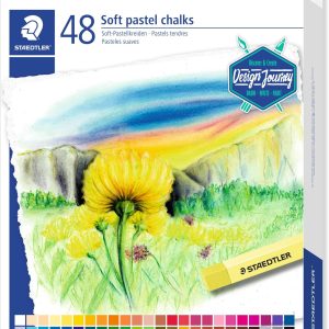 گچ پاستل نرم با کیفیت عالی Staedtler Karat, 2430C48