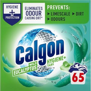 نرم کننده آب ماشین لباسشویی Calgon Hygiene Plus 65 عدد قرص