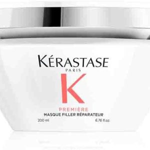 ماسک مو Kérastase Première Repair برای موهای آسیب دیده | ماسک ترمیم کننده مو باند برای استحکام، نرمی و درخشندگی | اسید سیتریک و گلیسین | 200 میلی لیتر