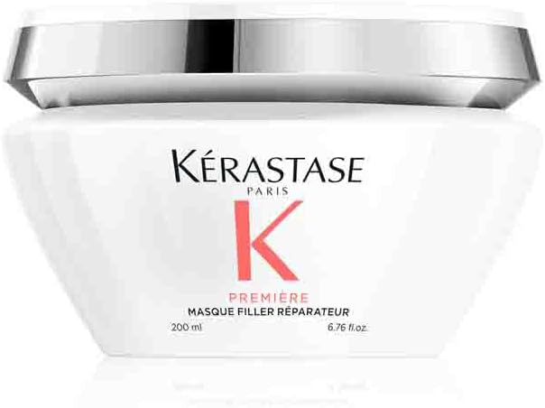 ماسک مو Kérastase Première Repair برای موهای آسیب دیده | ماسک ترمیم کننده مو باند برای استحکام، نرمی و درخشندگی | اسید سیتریک و گلیسین | 200 میلی لیتر