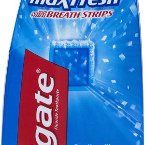خمیر دندان مایع تازه Colgate Max با نوارهای تنفسی کوچک، نعناع خنک، 4.6 اونس