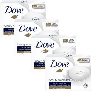 نوار کرم زیبایی دوو صابون آرایشی جامد اثر مرطوب کننده اصل 90G X4 Piece