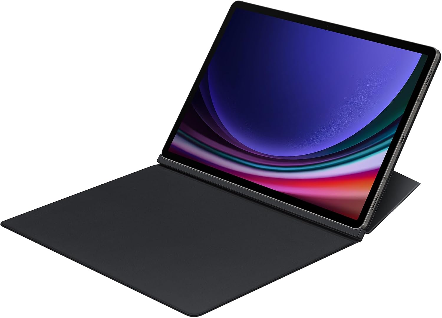 جلد کتاب هوشمند Samsung Galaxy Tab S9+، مشکی