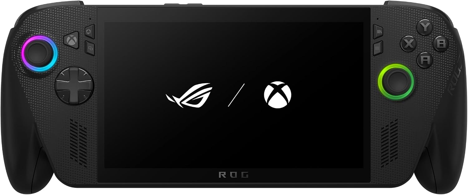 Asus ROG Xbox Ally X Gaming Handheld Black | AMD Ryzen AI Z2 Extreme، گرافیک AMD Radeon، 24 گیگابایت رم، 1 ترابایت SSD، نمایشگر 7 اینچی FHD 120 هرتز، Win11 [RC73XA-NH011W]