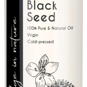 روغن سیاه دانه ارگانیک Aroma Tierra (Nigella sativa) 100 میلی لیتر – 100٪ خالص، فشرده سرد، درجه غذایی، تصفیه نشده و طبیعی – برای مو و پوست سر، پوست و صورت، ماساژ و سلامتی