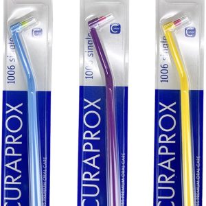 بسته Curaprox 3 عدد مسواک CS 1006 (رنگ های متنوع)