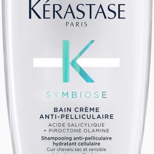 شامپو ضد شوره Kérastase Symbiose برای پوست سر حساس به خشک | شامپو ضد پلکول برای از بین بردن پوسته پوسته و راحتی | 250 میلی لیتر