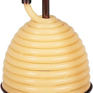 Candle by the Hour شمع زنبور عسل 50 ساعته، موم طبیعی زنبور عسل سازگار با محیط زیست با فتیله پنبه