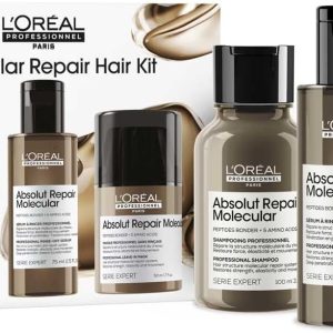 L’Oréal Professionnel، ماسک شستشوی غلیظ مولکولی Absolut Repair، ترمیم آسیب و بازیابی قدرت، گره‌گشایی و لطافت فوق‌العاده، برای انواع موهای آسیب‌دیده، SERIE EXPERT