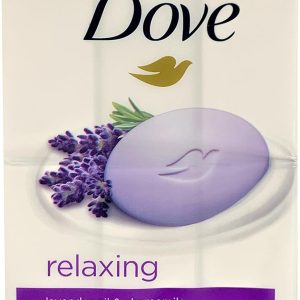 نوار زیبایی اسطوخودوس Dove Relaxing Lavender با رایحه اسطوخودوس و بابونه 120 میلی لیتر 6 بار