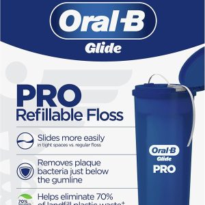 کیت شروع کننده نخ دندان قابل شارژ Oral-B Glide PRO، 120 متر