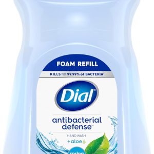 Dial Complete Antibacterial Foaming Hand Soap Refill, Water Water, 52 fl oz